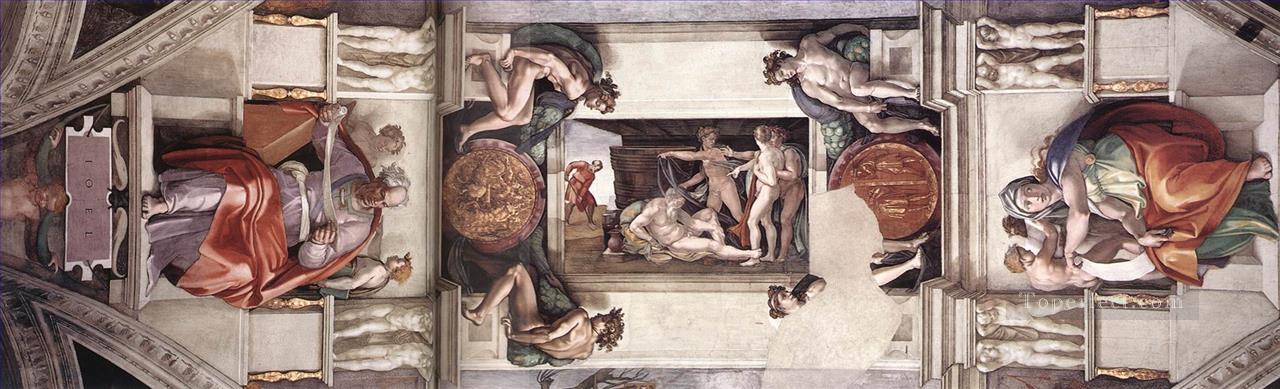 Sistine Chapel bay1 High Renaissance Michelangelo Oil Paintings